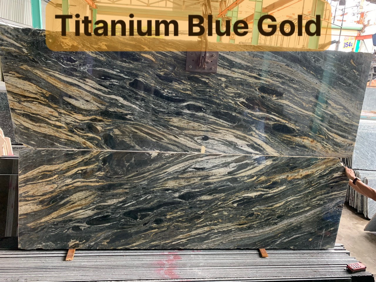 Titanium Blue Gold